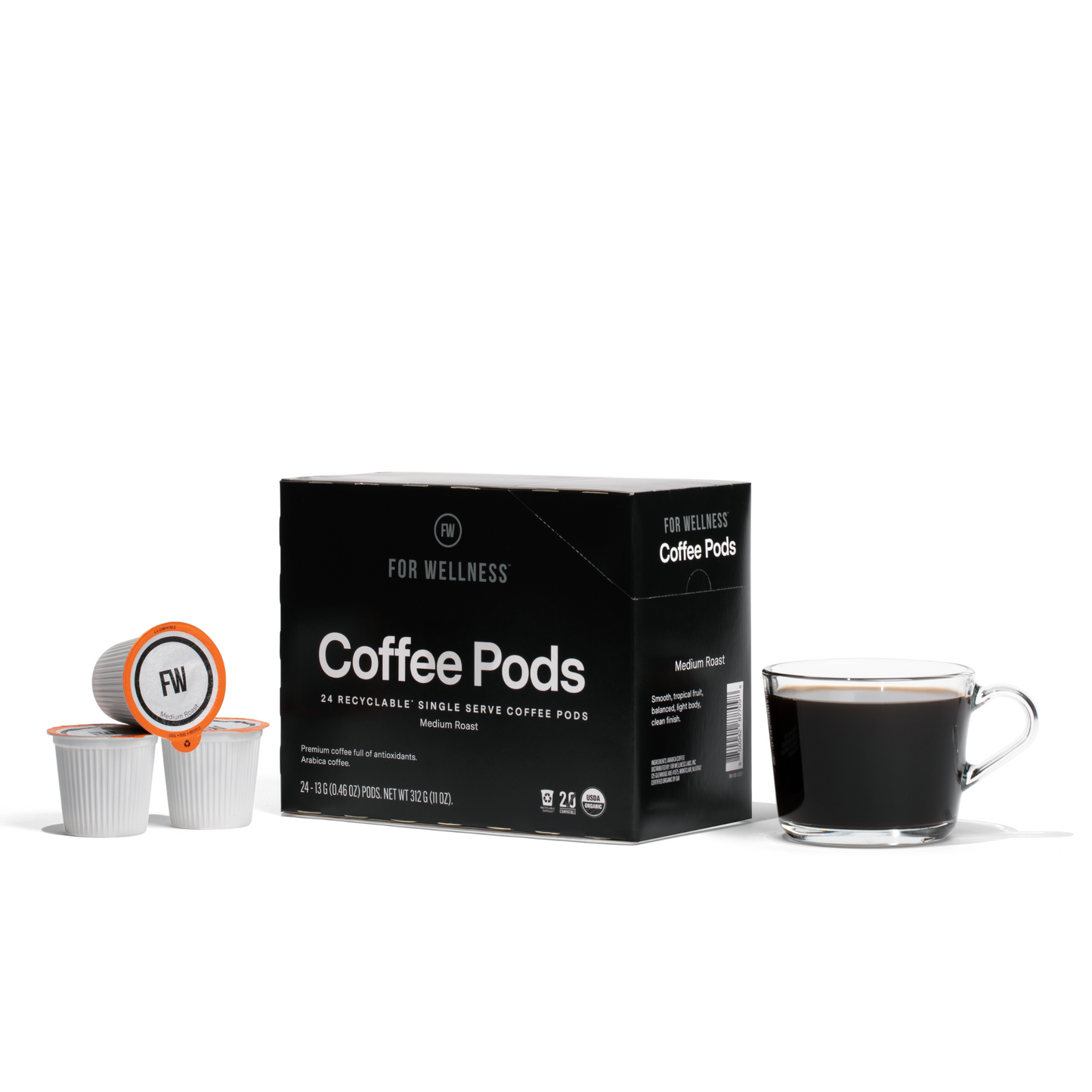 Organic Arabica Coffee Pods