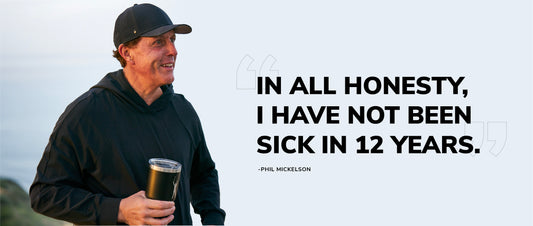 How Coffee Helps Phil Mickelson Take Accountability for His Health