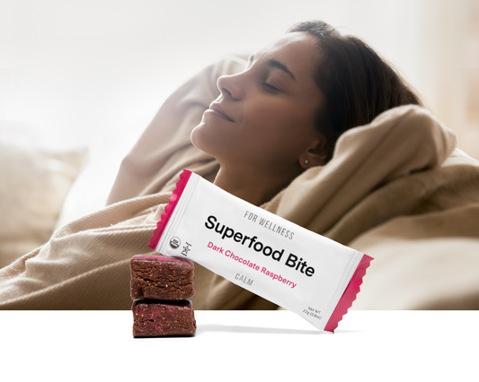 Superfood Bites Calm: A Smarter Way to Unwind at Night