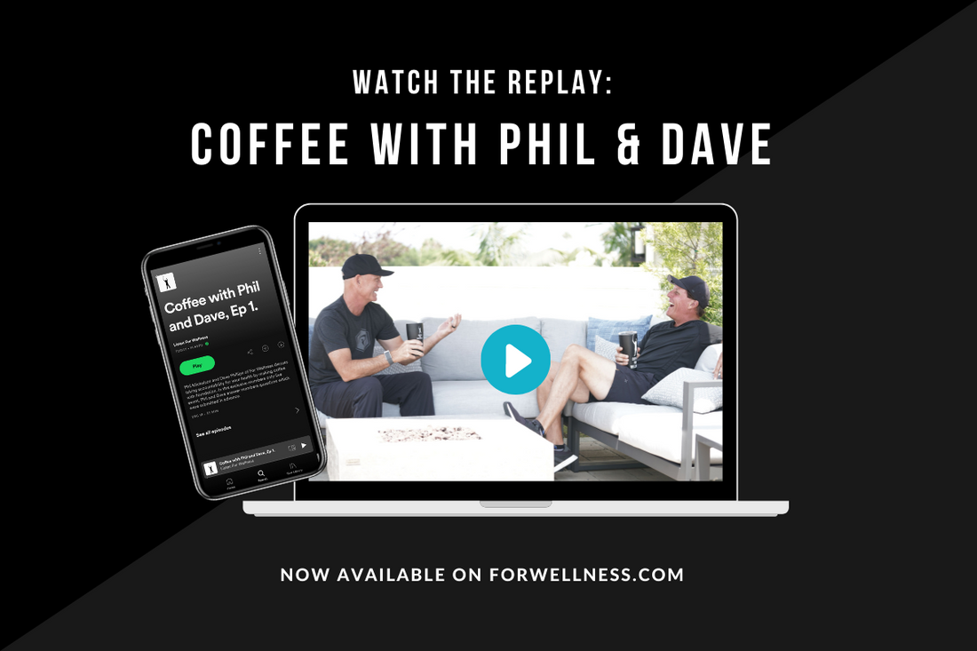 Watch the Replay: Coffee with Phil Mickelson and Dave Phillips
