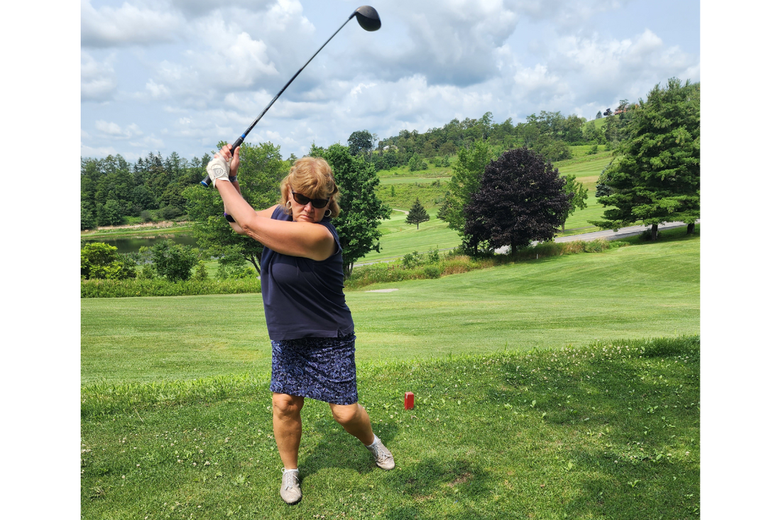 Susan Playing Golf