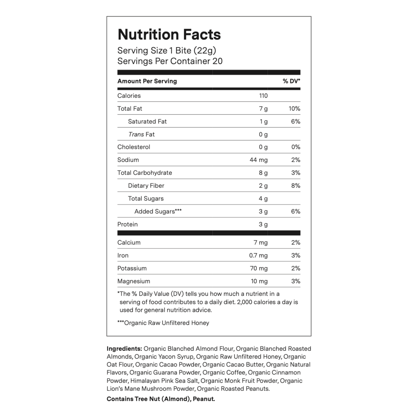 Superfood Bites - Focus