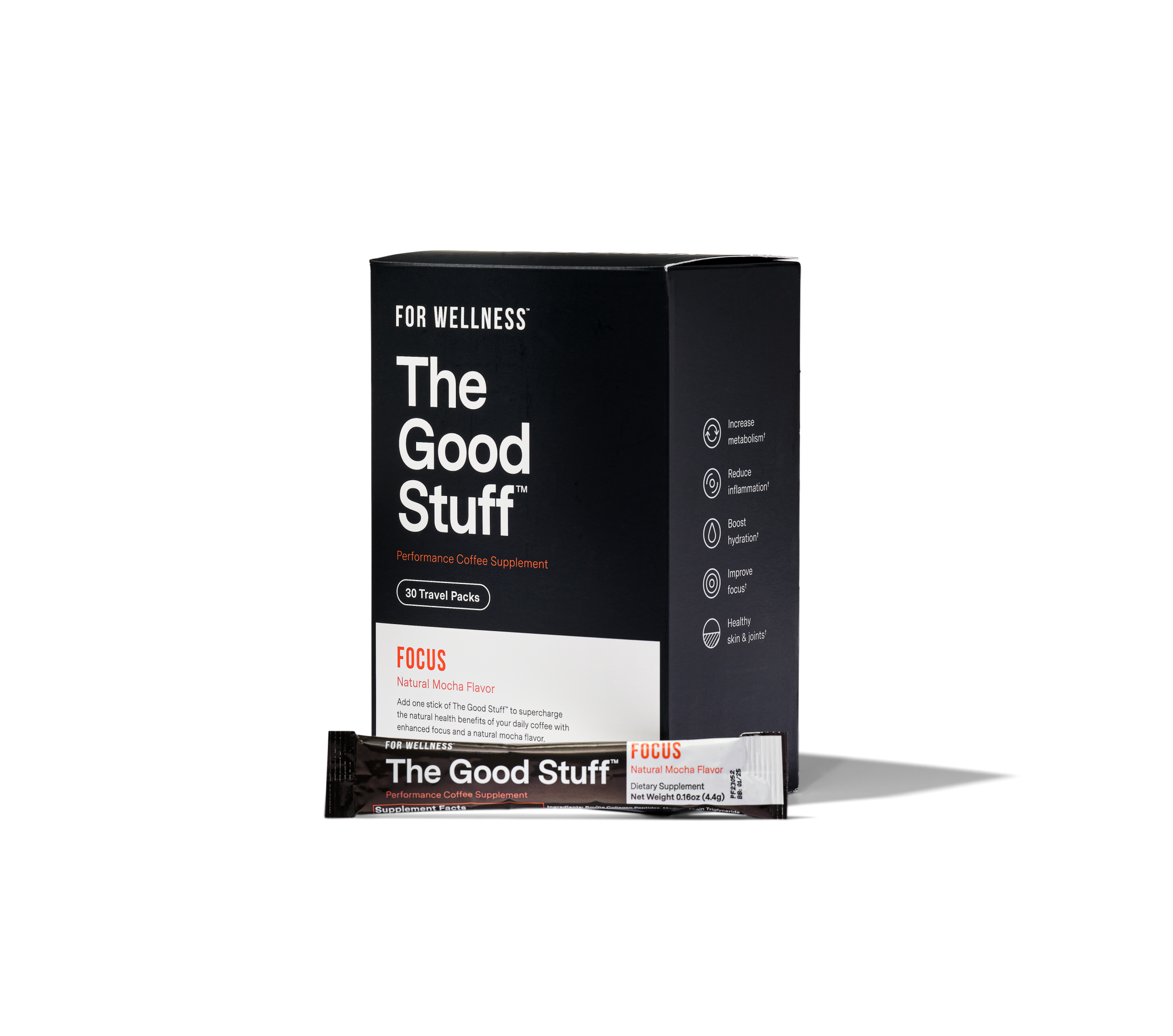 The Good Stuff™ Focus  Performance Coffee Supplement For Focus