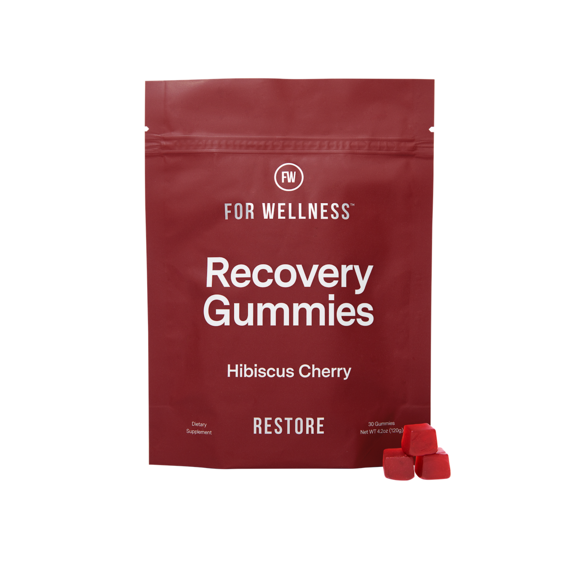 Recovery Gummies Restore pouch 