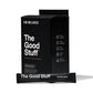 The Good Stuff travel packs with box