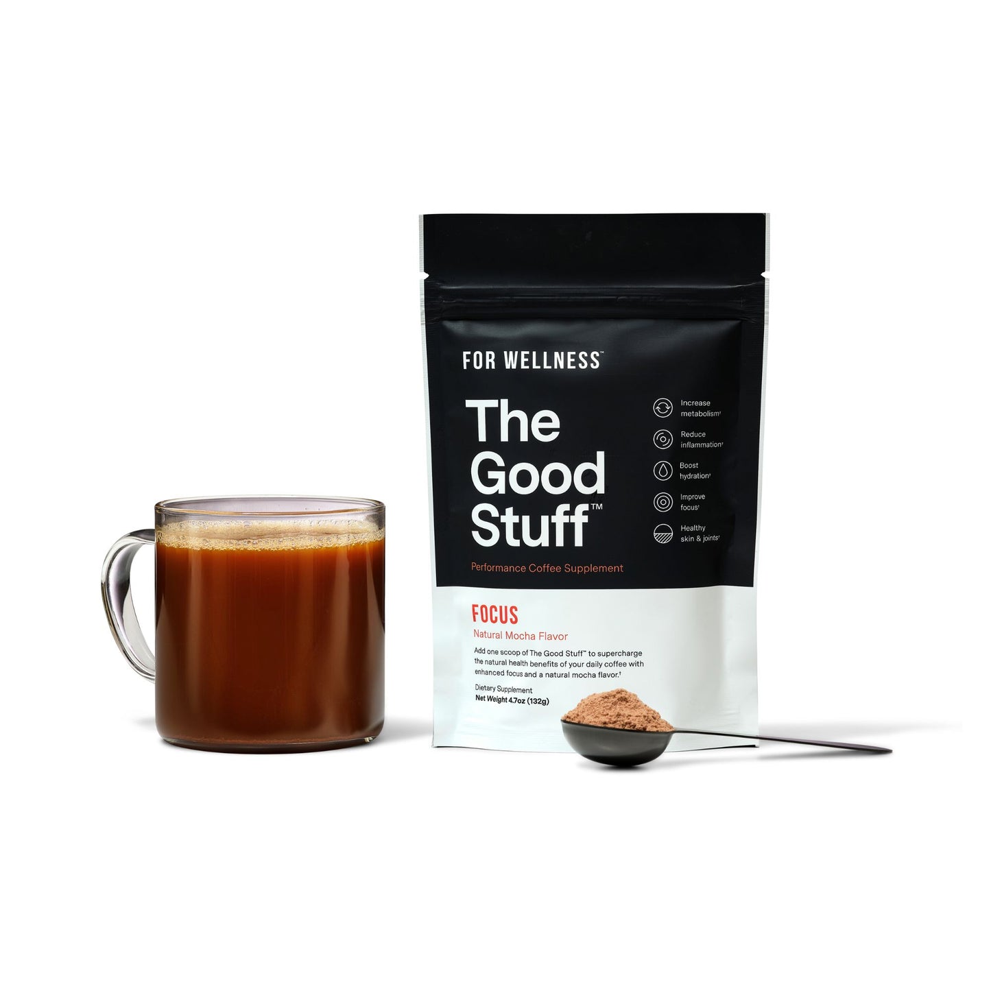 The Good Stuff™ Focus, Performance Coffee Supplement For Focus, Joint  Health And Reducing Jitters